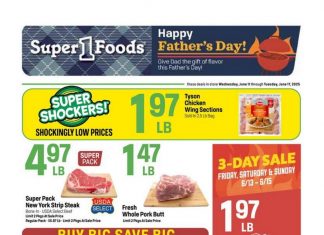 Super 1 Foods Weekly Ad Jun 11 – Jun 17, 2025 (Father’s Day Promotion Included)