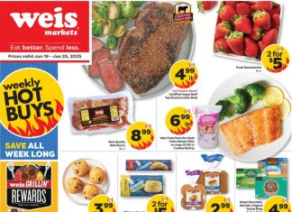 Weis Markets Weekly Ad Jun 19 – Jun 25, 2025