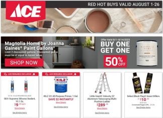ACE Hardware Monthly Ad Aug 01 – Aug 26, 2025