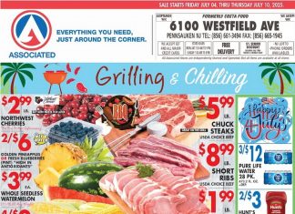 Associated Supermarkets Weekly Ad Jul 04 – Jul 10, 2025 (4th of July Promotion Included)