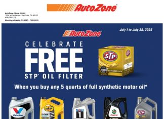 AutoZone Monthly Ad Jul 01 – Jul 28, 2025