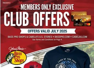 Bass Pro Shops July Club Flyer Jul 01 – Jul 31, 2025