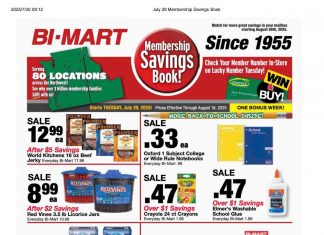 Bi-Mart Weekly Ad Jul 29 – Aug 18, 2025