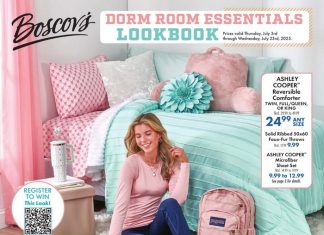 Boscov’s Dorm Room Essential Lookbook Jul 03 – Jul 23, 2025