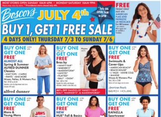 Boscov’s Weekly Ad Jul 03 – Jul 09, 2025 (Independence Day Promotion Included)