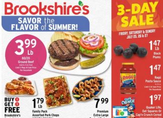 Brookshire’s Weekly Ad Jul 23 – Jul 29, 2025