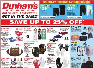 Dunham’s Sports Weekly Ad Jul 12 – Jul 17, 2025