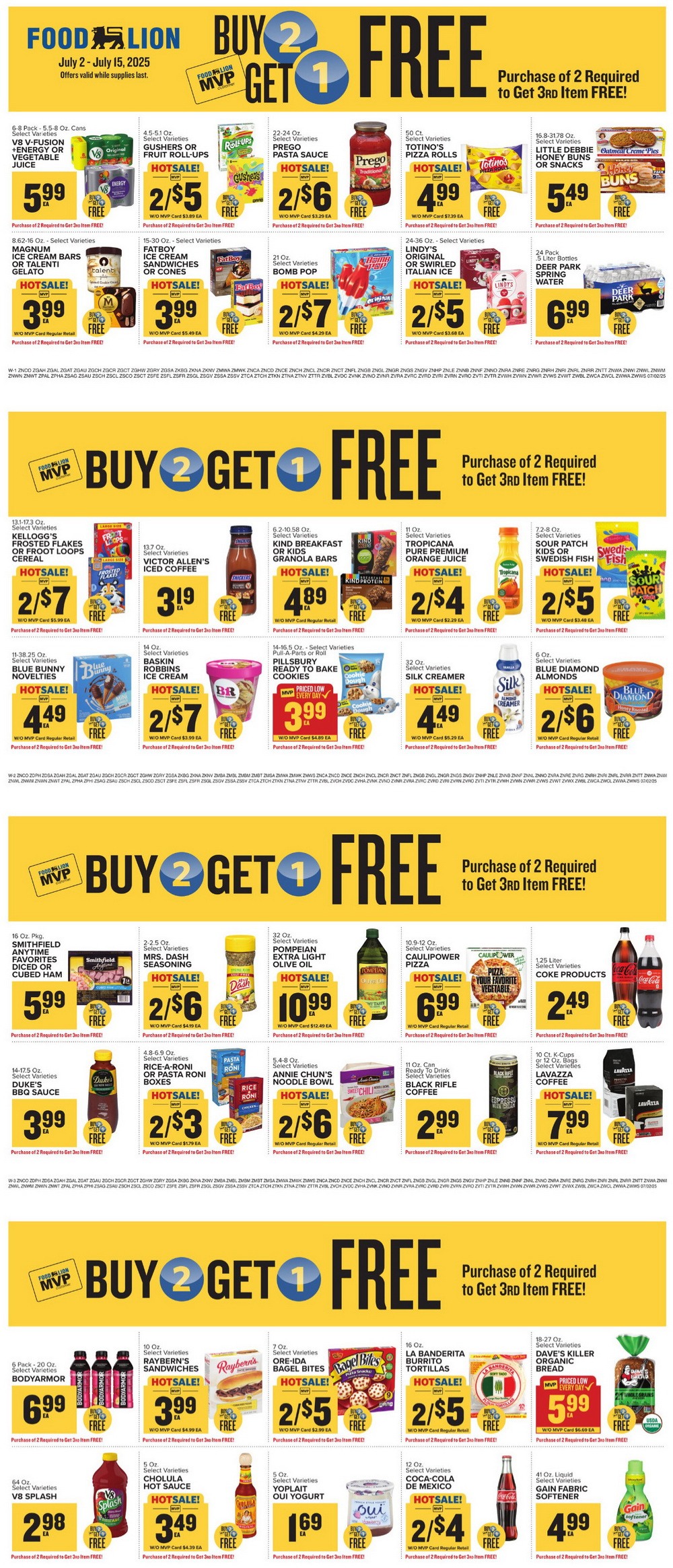 Food Lion Weekly Ad Jul 02 Jul 08, 2025