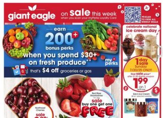 Giant Eagle Weekly Ad Jul 17 – Jul 23, 2025