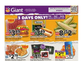 Giant Food Weekly Ad Jul 25 – Jul 31, 2025