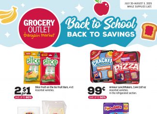 Grocery Outlet Weekly Ad Jul 30 – Aug 05, 2025