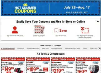 Harbor Freight Hot Summer Coupon Sale Jul 28 – Aug 17, 2025