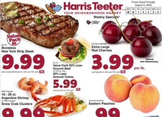 Harris Teeter Weekly Ad Jul 30 – Aug 05, 2025