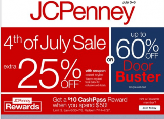 JCPenney Store Ad Jul 03 – Jul 06, 2025 (Independence Day Promotion Included)