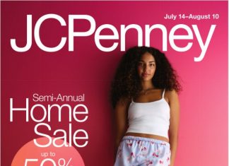 JCPenney Semi Annual Home Sale Jul 14 – Aug 10, 2025