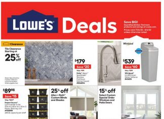 Lowe’s Weekly Ad Jul 24 – Aug 06, 2025