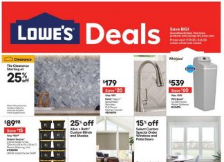Lowe’s Weekly Ad Jul 31 – Aug 06, 2025