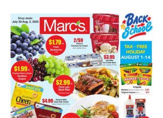 Marc’s Weekly Ad Jul 30 – Aug 05, 2025