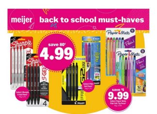 Meijer Back To School Sale Jul 06 – Jul 12, 2025