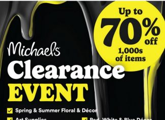 Michaels Weekly Ad Jul 06 – Jul 12, 2025