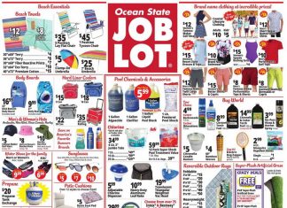 Ocean State Job Lot Weekly Ad Jul 31 – Aug 06, 2025 (Back To School Promotion Included)