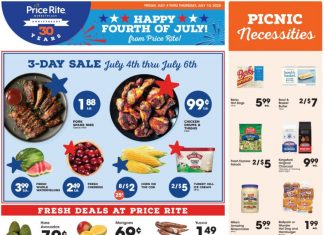 Price Rite Weekly Ad Jul 04 – Jul 10, 2025 (4th of July Promotion Included)