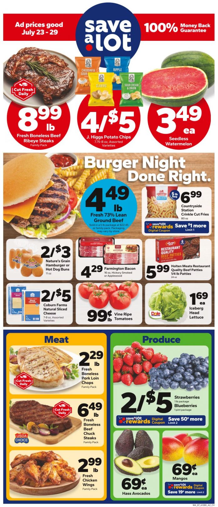 Save A Lot Weekly Ad Jul 23 – Jul 29, 2025