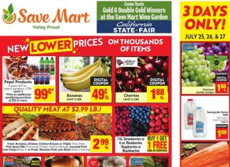 Save Mart Supermarkets Weekly Ad Jul 23 – Jul 29, 2025