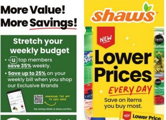 Shaw’s Weekly Ad Aug 01 – Aug 07, 2025 (Back To School Promotion Included)