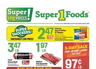 Super 1 Foods Weekly Ad Jul 30 – Aug 05, 2025