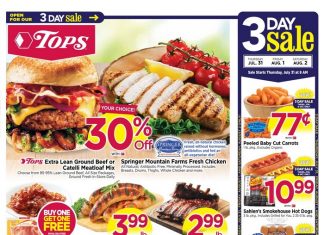 Tops Weekly Ad Jul 27 – Aug 02, 2025