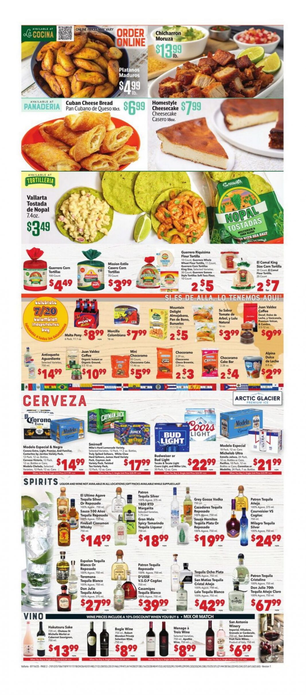 Vallarta Weekly Ad Jul 16 - Jul 22, 2025