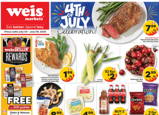 Weis Markets Weekly Ad Jul 03 – Jul 09, 2025