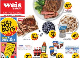 Weis Markets Weekly Ad Jul 31– Aug 06, 2025