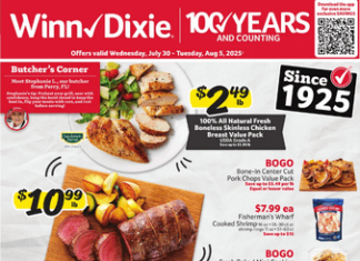 Winn-Dixie Weekly Ad Jul 30 – Aug 05, 2025