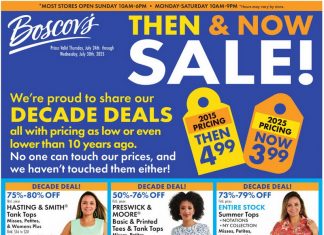 Boscov’s Weekly Ad Jul 24 – Jul 30, 2025