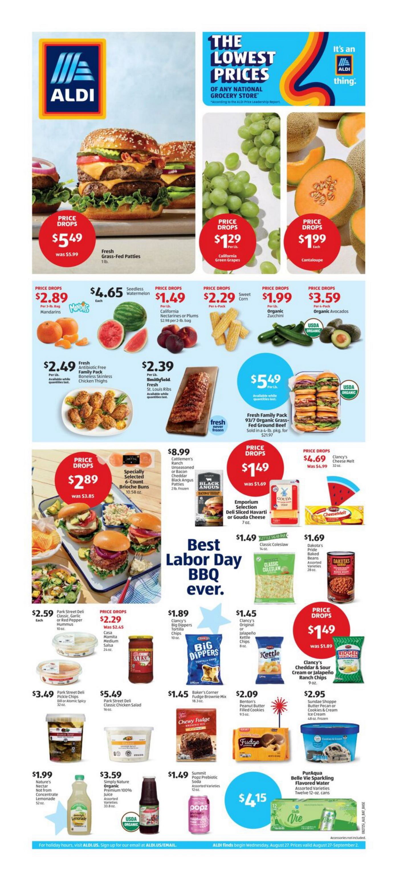 ALDI Weekly Ad Aug 27 – Sep 02, 2025