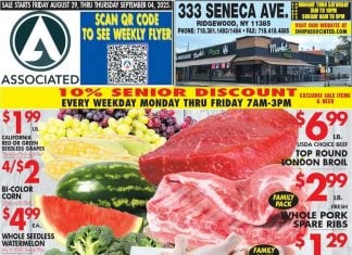 Associated Supermarkets Weekly Ad Aug 29 – Sep 04, 2025 (Labor Day Promotion Included)