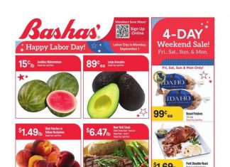 Bashas Weekly Ad Aug 27 – Sep 02, 2025 (Labor Day Sale Included)