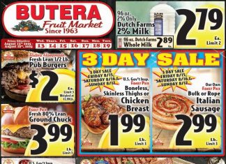 Butera Weekly Ad Aug 13 – Aug 19, 2025