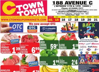 C-Town Weekly Ad Aug 15 – Aug 21, 2025