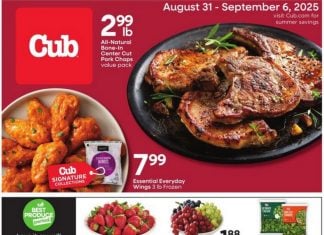 Cub Foods Weekly Ad Aug 31 – Sep 06, 2025