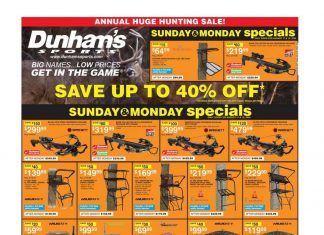 Dunham’s Sports Weekly Ad Aug 15 – Aug 21, 2025