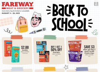 Fareway Monthly Ad Aug 04 – Aug 30, 2025 (Back To School Promotion Included)