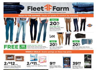 Fleet Farm Weekly Ad Aug 07 – Aug 13, 2025