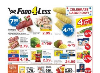 Food 4 Less Weekly Ad Aug 27 – Sep 02, 2025 (Labor Day Promotion Included)