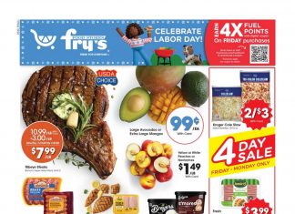 Fry’s Food Weekly Ad Aug 27 – Sep 02, 2025 (Labor Day Promotion Included)