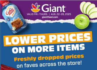 Giant Food Weekly Ad Aug 22 – Aug 28, 2025