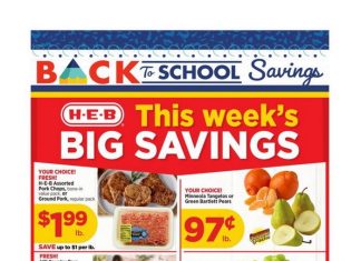 HEB Weekly Ad Aug 06 – Aug 12, 2025