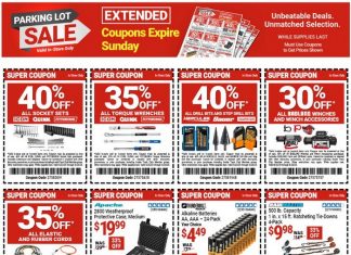 Harbor Freight Parking Lot Extended Coupon Sale Aug 22 – Aug 24, 2025